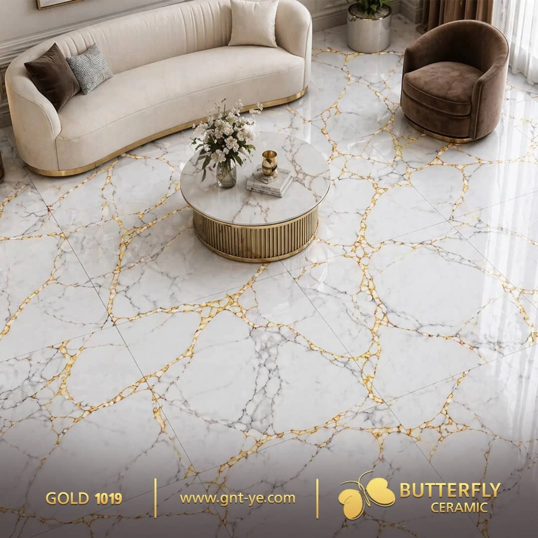 بلاط بورسلان كرستال 60×60  ماركه الفراشه