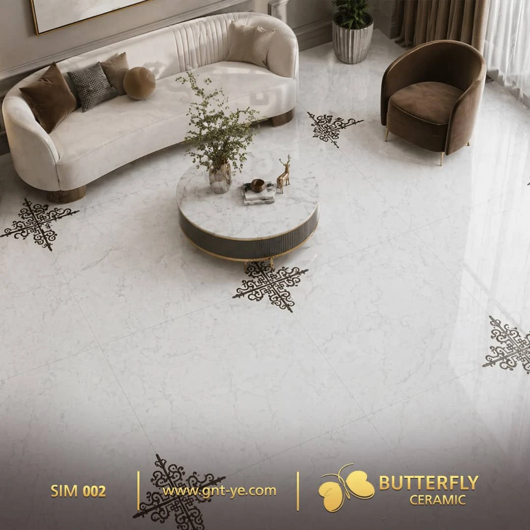 بلاط بورسلان كرستال 60×60  ماركه الفراشه
